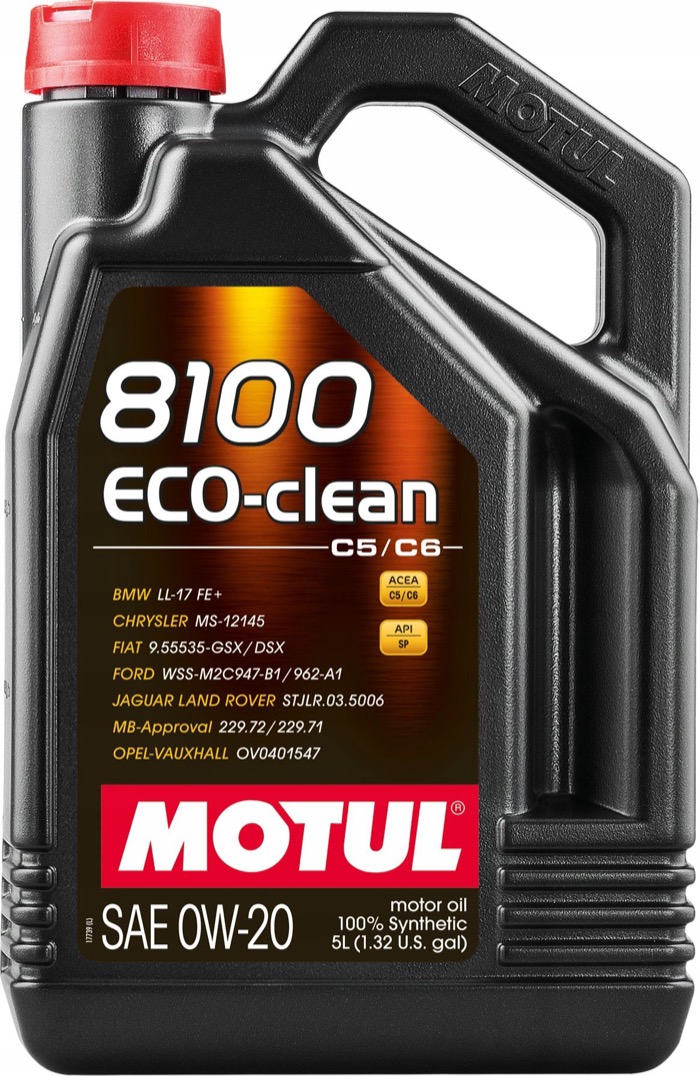 MOTUL 8100 ECO-CLEAN 0W-20 5L